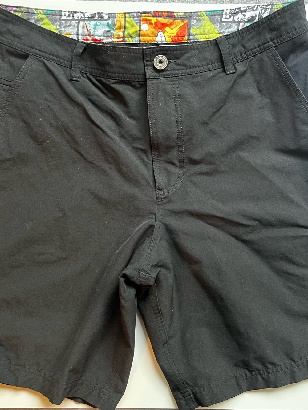 Lululemon Men's Black Casual Shorts - Comfortable Everyday Wear